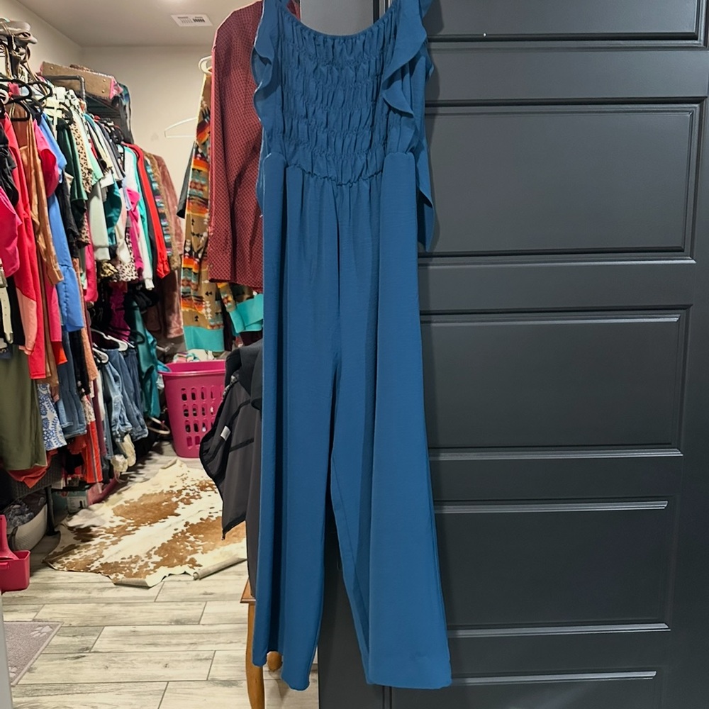 Blue Women's Jumpsuit